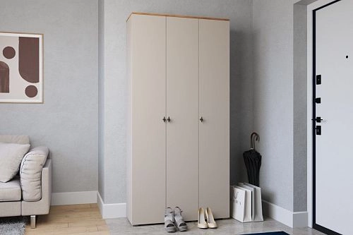 Шкаф распашной Квели 3.1 Кашемир - фото 1