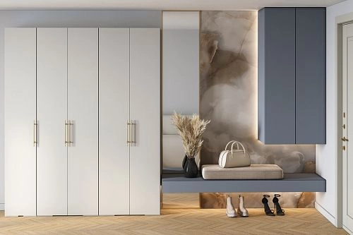 Шкаф распашной Мори-Хелена-12 Белый - фото 1