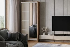 Борнео-2.4 Дуб Делано/Серебро