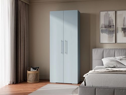 Шкаф распашной Калифорния-Стиль-3 Сумеречный Голубой - фото 1