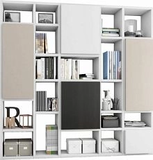 Куб-1 Кашемир Белый Венге МДФ