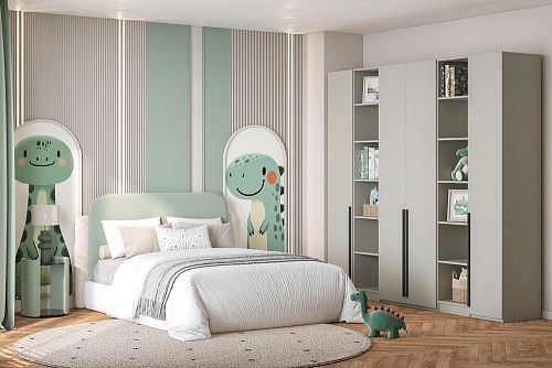 Шкаф распашной Хейсон-13 Кашемир Черный - фото 1