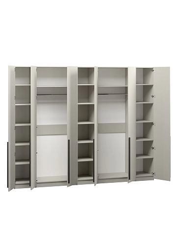 Шкаф распашной Хейсон-12 Кашемир Черный - фото 4