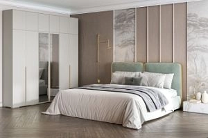 Солфорд 6 с антресолью с зеркалами Кашемир