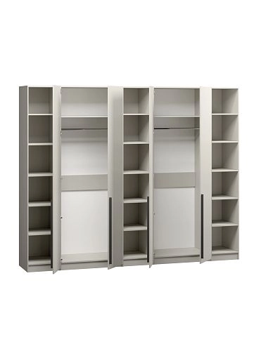 Шкаф распашной Хейсон-11 Кашемир Черный - фото 4