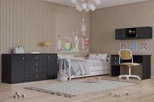 детская Банни-9 Черный Агат