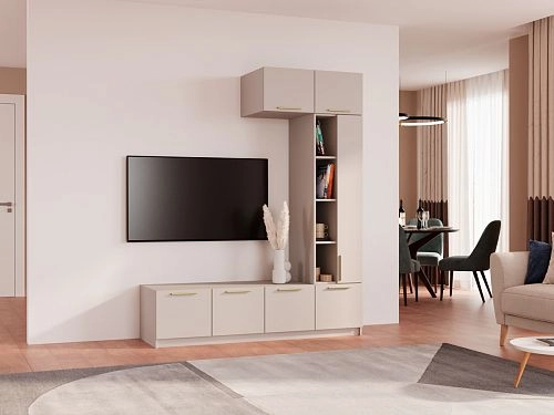 Стенка Лорена Пакс ТВ-стенка 9 Кашемир - фото 1