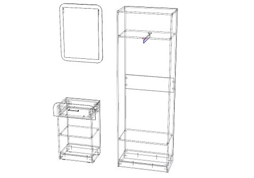 Прихожая Модерн-12 МДФ - фото 2
