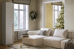 Лорена Хит-1 с антресолью Кашемир