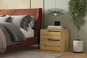 прикроватная Лорена Пакс-4 Дуб Золотистый