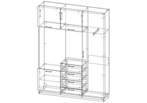 Прихожая Модерн-9 МДФ - фото 3